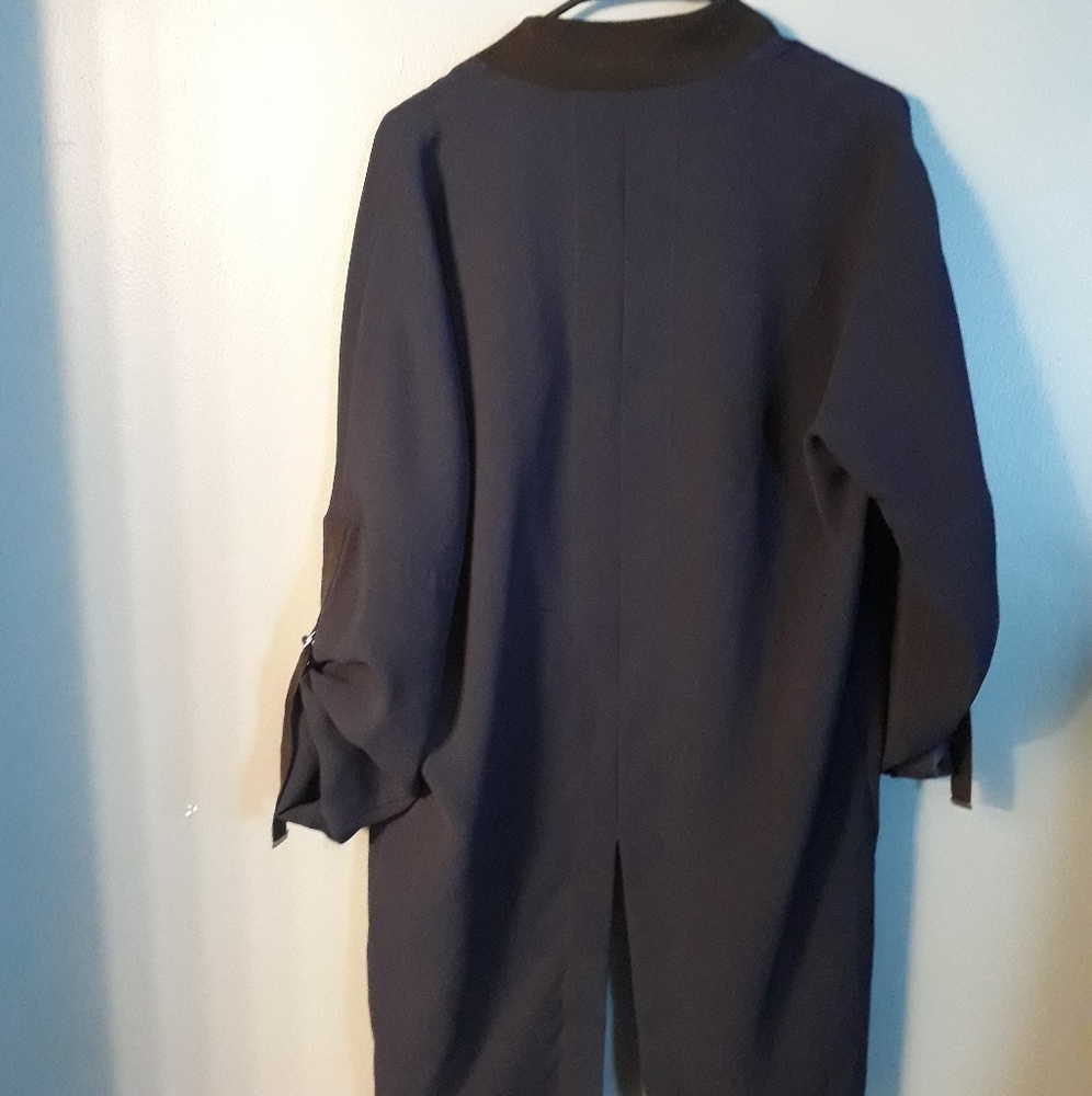 Oversized snap up jacket - Picture 3 of 3
